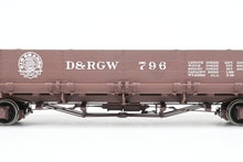 Load image into Gallery viewer, On3 San Juan Car Co. D&amp;RGW - Denver &amp; Rio Grande Western 700-Series Drop Bottom Gondola RTR No 796
