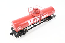 Load image into Gallery viewer, Gauge 1 - 1:32nd Scale Brass PSC - Precision Scale Co. Various Roads 8,000 Gallon Tank Car Factory Painted WSRX - Mobil Gas No. 238

