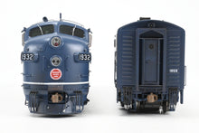 Load image into Gallery viewer, HO Athearn Genesis T&amp;P - Texas &amp; Pacific and MP - Missouri Pacific EMD F7A/F7A FP No. 1859 &amp; 1932 w/ LED Lighting Lightly Weathered
