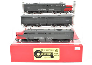 HO Brass Key Imports SP - Southern Pacific  ALCO PA3/PB3/PA3 Set CS #55 FP 'Bloody Nose" Scheme. Nos. 6037/5923/6042.