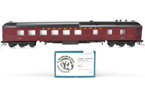 HO Brass Lambert PRR - Pennsylvania Railroad Heavyweight Dining Car Custom Painted No. 7944