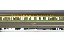 Load image into Gallery viewer, HO Brass W&amp;R Enterprises NP - Northern Pacific Pullman 14-Section Tourist Sleeper 3000 Series Factory Painted Pine Tree No. 3129

