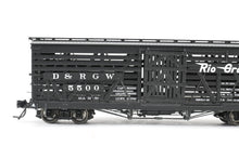 Load image into Gallery viewer, HOn3 Blackstone Models D&amp;RGW - Denver &amp; Rio Grande Western 30&#39; Stock Car Flying Grande No. 5500
