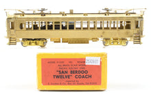 Load image into Gallery viewer, HO Brass Suydam PE - Pacific Electric "San Berdoo Twelve" Steel Interurban Coach
