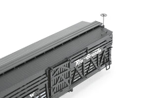 HOn3 Blackstone Models D&RGW - Denver & Rio Grande Western 30' Stock Car Flying Grande No. 5500