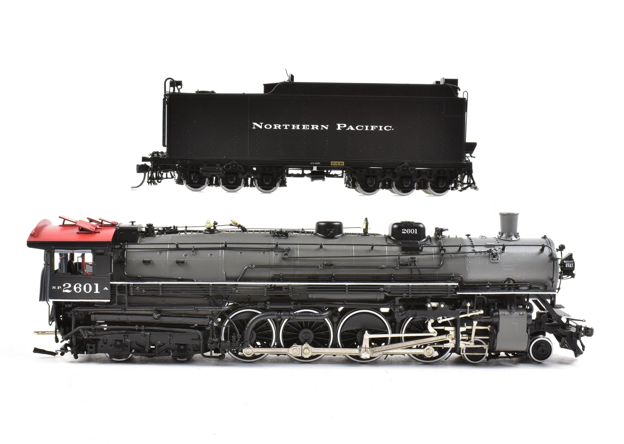 【激安店舗】HO W&R Northern Pacific 4-8-4 Class A Ver.3 Oil Gray Boiler 外国車輌