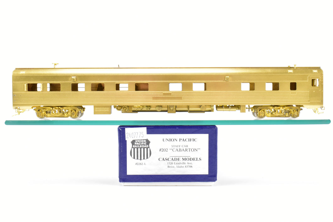 HO Brass Cascade Models UP - Union Pacific Budd 10 RMT-6DBR 