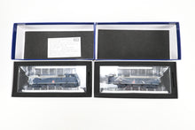 Load image into Gallery viewer, HO Athearn Genesis T&amp;P - Texas &amp; Pacific and MP - Missouri Pacific EMD F7A/F7A FP No. 1859 &amp; 1932 w/ LED Lighting Lightly Weathered
