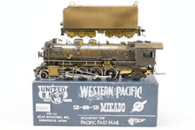 Load image into Gallery viewer, HO Brass PFM - United WP - Western Pacific MK-60 2-8-2 Mikado 1968 Run
