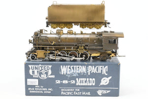 HO Brass PFM - United WP - Western Pacific MK-60 2-8-2 Mikado 1968 Run