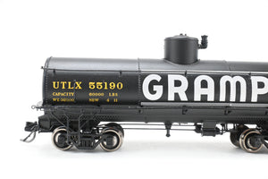 HOn3 Blackstone Models Various Roads UTLX – Union Tank Lines Frameless Tank Car FP No. 55190 “Gramps”