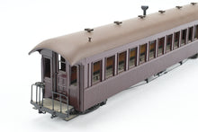 Load image into Gallery viewer, On2 Brass NJ Custom Brass SR&amp;RL - Sandy River and Rangeley Lakes Coach No. 19 Custom Painted Unlettered
