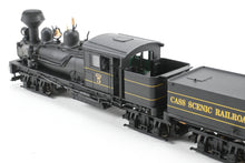 Load image into Gallery viewer, HO Bachmann Spectrum Cass Scenic Railroad 80-Ton 3-Truck Shay Steel Cab Factory Decorated No. 5
