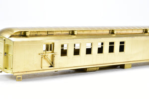 HO Brass Lambert ATSF - Santa Fe Heavyweight RPO Car with Central Valley Trucks