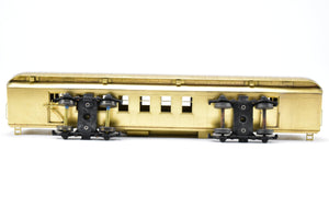 HO Brass Lambert ATSF - Santa Fe Heavyweight RPO Car with Central Valley Trucks