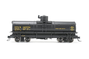 HOn3 Blackstone Models Various Roads UTLX – Union Tank Lines Narrow Frame Tank Car FP No. 12770