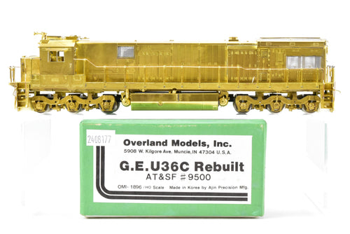 HO Brass OMI - Overland Models, Inc. ATSF - Santa Fe GE U36C Rebuilt #9500