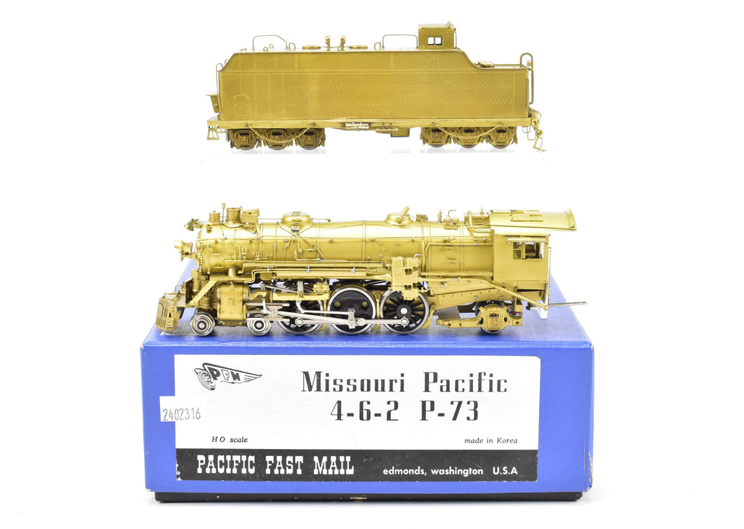 HO Brass PFM - MP - Missouri Pacific 4-6-2 P-73