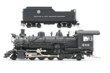 Load image into Gallery viewer, HOn3 Brass Balboa D&amp;RGW - Denver &amp; Rio Grande Western K-36 2-8-2 CP No. 489 w/Can Motor Upgrade
