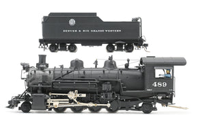 HOn3 Brass Balboa D&RGW - Denver & Rio Grande Western K-36 2-8-2 CP No. 489 w/Can Motor Upgrade