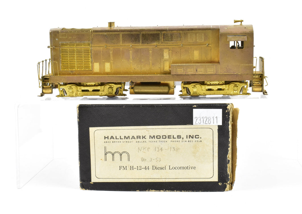 HO Brass Hallmark Models NKP - Nickel Plate Road and Various Roads Fairbanks Morse FM H-12-44