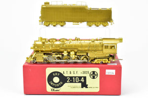 HO Brass Key Imports ATSF - Santa Fe "3829" Class 2-10-4 "Texas" Classic Series