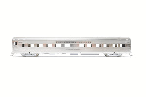 HO Brass Oriental Limited CB&Q/DRGW/WP California Zephyr 10-6 Budd Sleeper "Silver Summit"