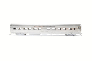 HO Brass Oriental Limited CB&Q/DRGW/WP California Zephyr 10-6 Budd Sleeper "Silver Summit"