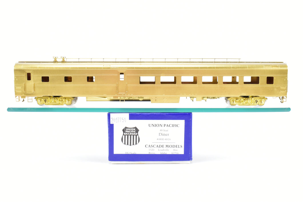 HO Brass Cascade Models UP - Union Pacific ACF 48 Seat Diner #4800-4816 Series