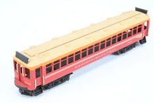Load image into Gallery viewer, HO Brass CON Suydam PE - Pacific Electric Long Beach Twelves Sled Interurban Coach Trailer Custom Painted No. 1246
