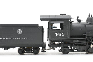 HOn3 Brass Balboa D&RGW - Denver & Rio Grande Western K-36 2-8-2 CP No. 489 w/Can Motor Upgrade