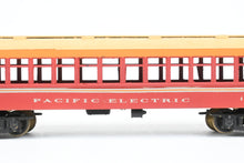 Load image into Gallery viewer, HO Brass CON Suydam PE - Pacific Electric Long Beach Twelves Sled Interurban Coach Trailer Custom Painted No. 1246
