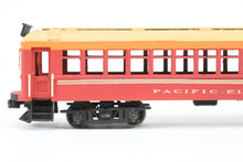 Load image into Gallery viewer, HO Brass CON Suydam PE - Pacific Electric Long Beach Twelves Sled Interurban Coach Trailer Custom Painted No. 1246
