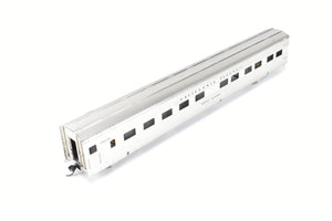 HO Brass Oriental Limited CB&Q/DRGW/WP California Zephyr 10-6 Budd Sleeper "Silver Summit"