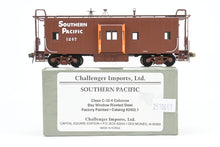 Load image into Gallery viewer, HO Brass CIL - Challenger Imports SP - Southern Pacific Bay Window Riveted Steel Caboose  Class C-30-4  FP No. 1247
