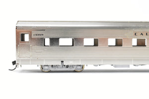 HO Brass Oriental Limited CB&Q/DRGW/WP California Zephyr 10-6 Budd Sleeper "Silver Summit"