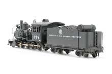 Load image into Gallery viewer, HOn3 Brass Westside Model Co. D&amp;RGW - Denver &amp; Rio Grande Western C-16 2-8-0 #278 Custom Painted w/Can Motor Upgrade
