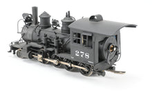 Load image into Gallery viewer, HOn3 Brass Westside Model Co. D&amp;RGW - Denver &amp; Rio Grande Western C-16 2-8-0 #278 Custom Painted w/Can Motor Upgrade

