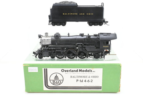 HO Brass OMI - Overland Models, Inc. B&O - Baltimore & Ohio P-1d 4-6-2 Custom Painted No. 5085