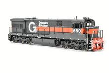Load image into Gallery viewer, HO Brass OMI - Overland Models Inc. Gilford GE U33C Custom Painted Delaware &amp; Hudson No. 650
