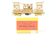 Load image into Gallery viewer, HO Brass Suydam PE - Pacific Electric Interurban Wood Wire Greaser-Tower Car

