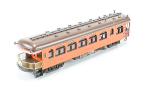 HO Brass GHB International Inc. IT - Illinois Terminal "Illmo Limited" Powered Parlor Observation Custom Painted MISSING POLE