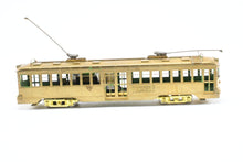 Load image into Gallery viewer, HO Brass Suydam PE - Pacific Electric "Hollywood Car" Modernized Style Center Entrance MISSING ONE TROLLEY HOOK
