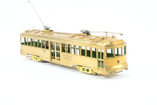 Load image into Gallery viewer, HO Brass Suydam PE - Pacific Electric "Hollywood Car" Modernized Style Center Entrance MISSING ONE TROLLEY HOOK
