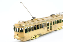 Load image into Gallery viewer, HO Brass Suydam PE - Pacific Electric "Hollywood Car" Modernized Style Center Entrance MISSING ONE TROLLEY HOOK
