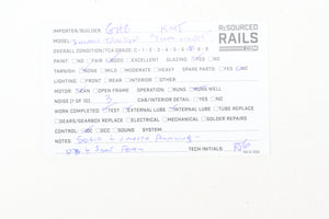 HO Brass GHB International Inc. IT - Illinois Terminal "Illmo Limited" Powered Parlor Observation Custom Painted MISSING POLE