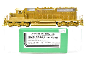 HO Brass OMI - Overland Models Inc. Various Roads EMD SD40 Low Hood, W/Dynamic Brakes, W/Low Mounted Brake Cylinders