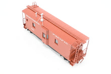 Load image into Gallery viewer, HO Brass W&amp;R Enterprises NP - Northern Pacific 36' Bay Window Caboose "AB" Brakes Version 3 Factory Painted Mineral Red No. 1591
