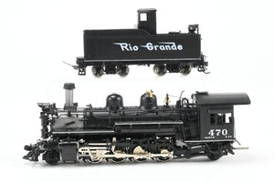 HOn3 Brass Precision Scale Co. D&RGW - Denver & Rio Grande Western K-28 2-8-2 Factory Painted No. 470