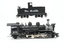 Load image into Gallery viewer, HOn3 Brass Precision Scale Co. D&amp;RGW - Denver &amp; Rio Grande Western K-28 2-8-2 Factory Painted No. 470

